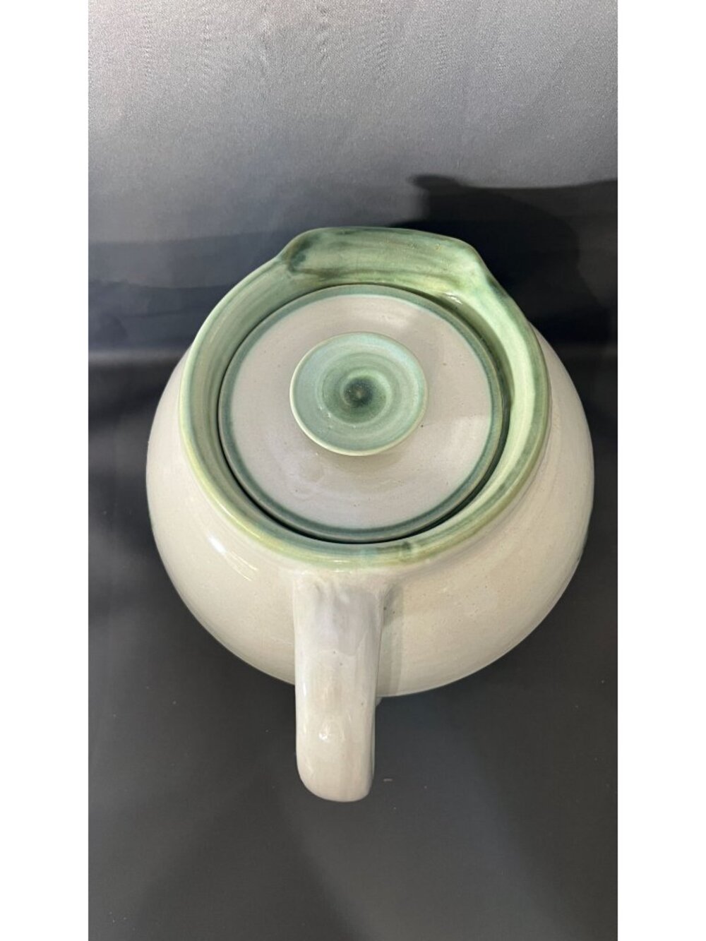 John B. Taylor Handcrafted Pottery Pitcher/Bean Pot With Lid – Harvest Theme - Picture 5 of 12